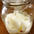 減塩パパ's cooksnap of when they made 簡単☆大根と柚子の甘酢漬け.