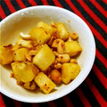 だいひみ's cooksnap of when they made さつまいもとくるみの炒め物.
