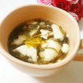 メルティローズ's cooksnap of when they made あっさりウマイもずくスープ.