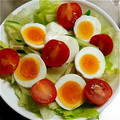 ヤミーヤムヤム's cooksnap of when they made 失敗なしの半熟ゆで卵.