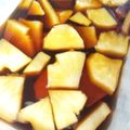 nontan＊'s cooksnap of when they made ヤーコンの醤油漬け.