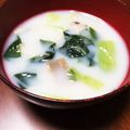 料理の女神's cooksnap of when they made 簡単5分☆白菜と青梗菜の熱々ミルクスープ.