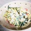 ♪cow♪'s cooksnap of when they made 蓮根と水菜の味噌マヨサラダ♪.