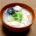 まあまま☆0403's cooksnap of when they made 白と黒の白玉味噌汁.