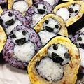 りさるママ's cooksnap of when they made 簡単！雪だるま海苔巻き☆.