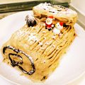 山田のぴーちゃん's cooksnap of when they made チョコパウンドで簡単ブッシュドノエル.