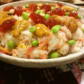 スローライフさん's cooksnap of when they made かきのもと（食用菊）のちらし寿司.