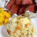 コ☆コ☆ア's cooksnap of when they made ＊炊飯器de簡単エビピラフ＊.