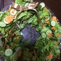 りんご♪＊＋。's cooksnap of when they made いろいろ野菜のリースサラダ.