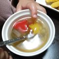 さるぱんだ's cooksnap of when they made クリスマスお星さまスープ☆.