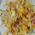 ひまったさん's cooksnap of when they made もやしウィンナーの卵とじ(*^^*).