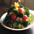 いつでも眠い's cooksnap of when they made クリスマス☆ツリーサラダ.