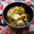 meg526's cooksnap of when they made ヘルシー♡里芋と葱のミルクグラタン✿.