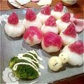 りんごはん：）'s cooksnap of when they made クリスマスに☆簡単かわいい手まり寿司.