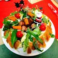 ｶﾅﾅｶ's cooksnap of when they made クリスマスパーティ☆★リースサンド★☆.