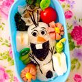 せいもも's cooksnap of when they made キャラ弁☆ アナ雪 オラフ.