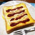 YUKIKI☆'s cooksnap of when they made 超簡単！ピカタ風なんちゃってトースト.
