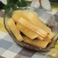 ぽっぽぺぺ's cooksnap of when they made ヤーコンわさび醤油.