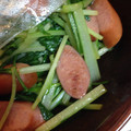 さぼさぼサボ's cooksnap of when they made 材料２つ！あっと言う間に水菜炒め.