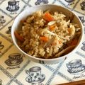 さやがた's cooksnap of when they made 切干し大根の玄米入炊込み御飯.