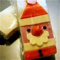 たひちゅ's cooksnap of when they made クリスマスにいかが？サンタのサンドイッチ.