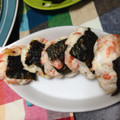 mizukiwa's cooksnap of when they made 簡単♡はんぺん桜えびのふわふわ焼き.