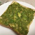 もうらん's cooksnap of when they made アボカド・はちみつ・バナナトースト.