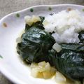 ケロらぶ's cooksnap of when they made ロールほうれん草のみぞれ煮.