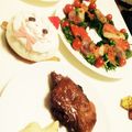 choco晴's cooksnap of when they made ”食べるXmasリース” 華やかサラダ♪.