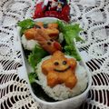 ☆むさし☆'s cooksnap of when they made ☆お弁当に★スターおにぎり君弁当☆.