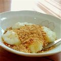 旦那は皿洗い's cooksnap of when they made ヘルシー美味しい簡単★スキムミルクもち.