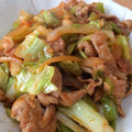 なっぴこり's cooksnap of when they made 豚うすぎり肉と新玉ねぎのケチャップ炒め♫.