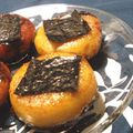 kuikomi's cooksnap of when they made いも餅の中身は魚肉ソーセージとチーズだよ.