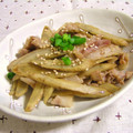 komomoもも's cooksnap of when they made 豚ごぼうのきんぴら～柚子胡椒風味～.