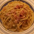 農みん's cooksnap of when they made 我が家の超濃厚！カルボナーラ.