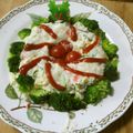 しのばぁたん's cooksnap of when they made *ポテトサラダリース*.