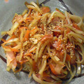 彩音ｍａｍａ's cooksnap of when they made 簡単でECO！大根の皮のきんぴら.