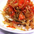 もにょ★'s cooksnap of when they made お弁当に！ぱぱっときんぴらごぼう.