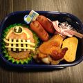 昴ママ☆'s cooksnap of when they made トッキュウジャー 簡単キャラ弁☆.