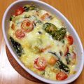 ニャロメ（ΦωΦ）'s cooksnap of when they made 豆腐で♡ヘルシーグラタン.