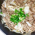 Room035's cooksnap of when they made お店よりおいしいかも♡私の牛丼☆簡単だよ.