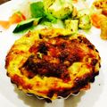 カエティン48's cooksnap of when they made ほうれん草とベーコンの簡単ミニキッシュ.