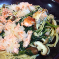 ロメオ２００,７'s cooksnap of when they made ＊鮭と大根おろしのさっぱり和風パスタ＊.