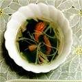 ma___111's cooksnap of when they made カニかまとわかめのお吸い物.