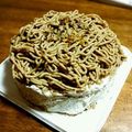 まゆちーかま's cooksnap of when they made 和栗のモンブランケーキ.