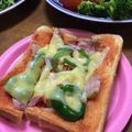 aihamu's cooksnap of when they made さくさく♪ピザトースト.