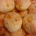 もづる's cooksnap of when they made 白玉粉でﾁｰｽﾞﾎﾟﾝﾃﾞｹｰｼﾞｮ☆.