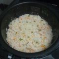 やまご's cooksnap of when they made 炊飯器deとっても簡単ピラフ.
