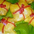 ⓟⓔⓟⓔ's cooksnap of when they made 薄焼きたまごで「ギフトBOX」.