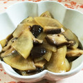 kokokuma's cooksnap of when they made 大根と椎茸のごま油炒め.